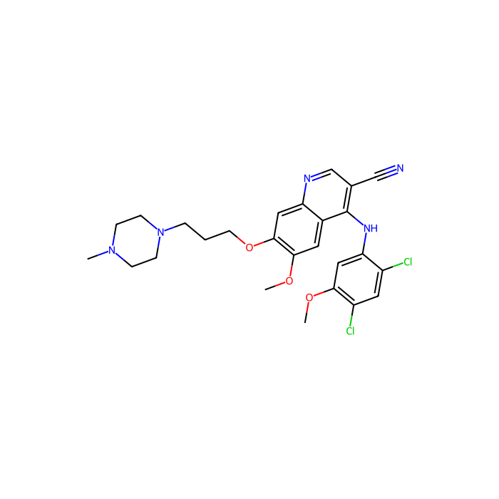 伯舒替尼 (SKI-606), 酪氨酸蛋白激酶 Lyn 抑制剂
