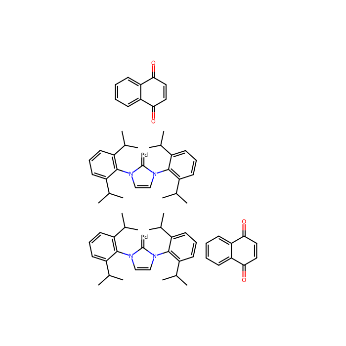 1,3-双(2,6-二-异丙苯基)咪唑-2-基1,4-萘醌)钯二聚物