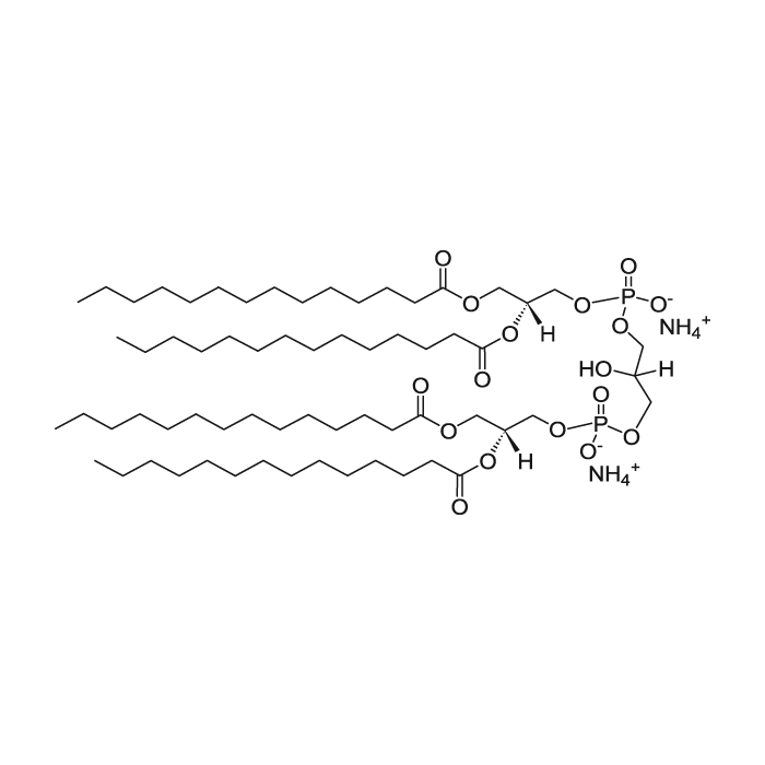 1',3'-双[1,2-二肉豆蔻酰基-sn-甘油-3-磷酸] -sn-甘油(铵盐)