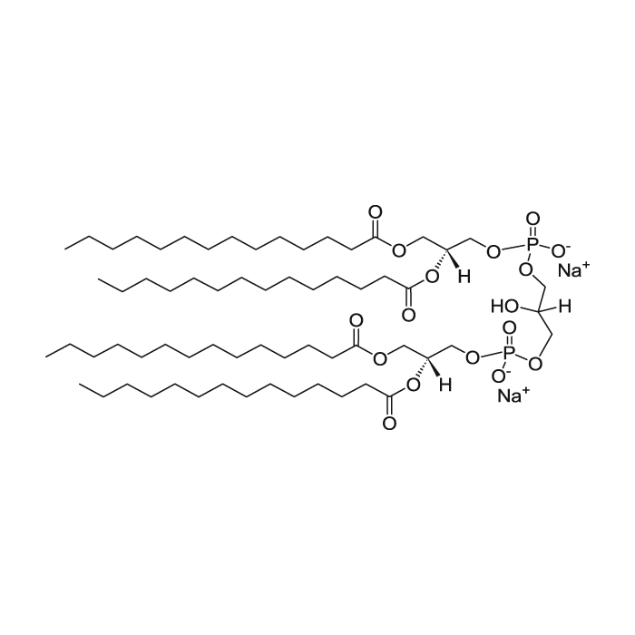 1',3'-双[1,2-二肉豆蔻酰基-sn-甘油-3-磷酸] -sn-甘油(钠盐)