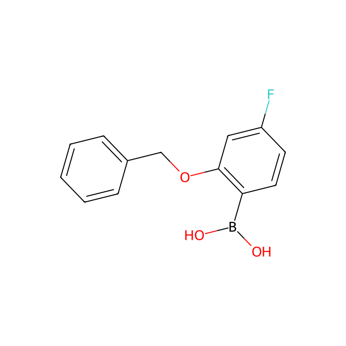 2-苄氧基-4-氟苯硼酸(含有数量不等的酸酐)