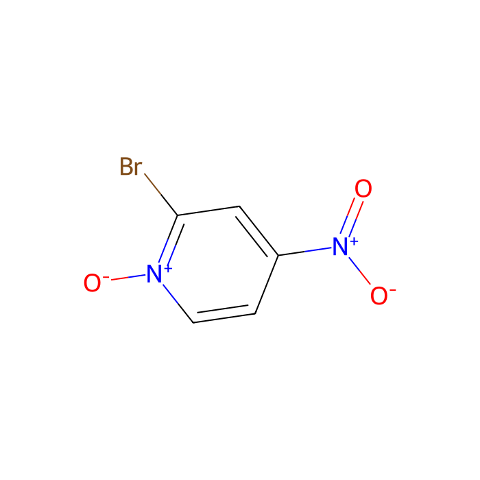 2-溴-4-硝基吡啶 N-氧化物