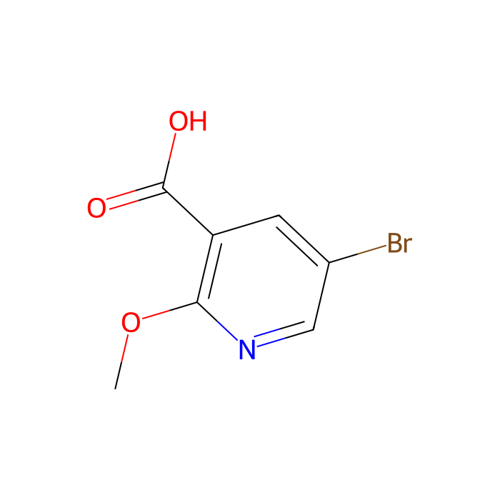 5-溴-2-甲氧基吡啶-3-羧酸