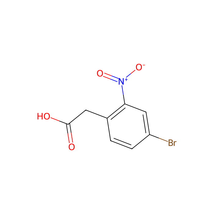 4-溴-2-硝基苯基乙酸