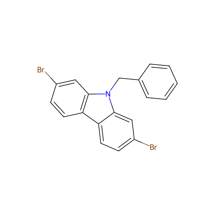 9-苄基-2,7-二溴-9H-咔唑
