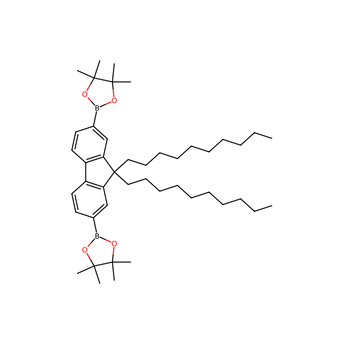 2,7-双(4,4,5,5-四甲基-1,3,2-二氧硼戊环 -2-基)-9,9-二癸基芴