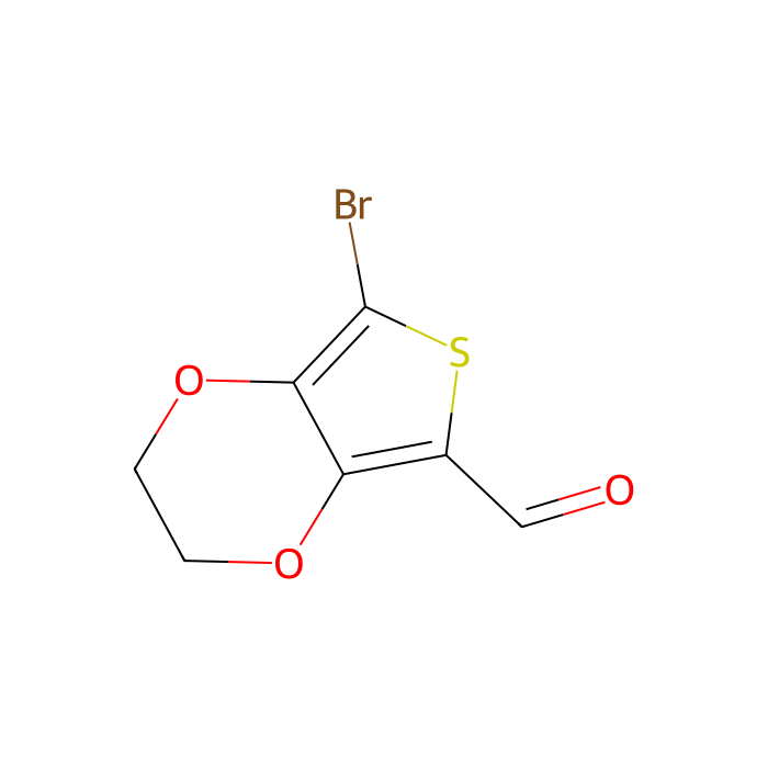 7-溴-2,3-二氢噻吩并[3,4-b][1,4]二恶烷-5-甲醛