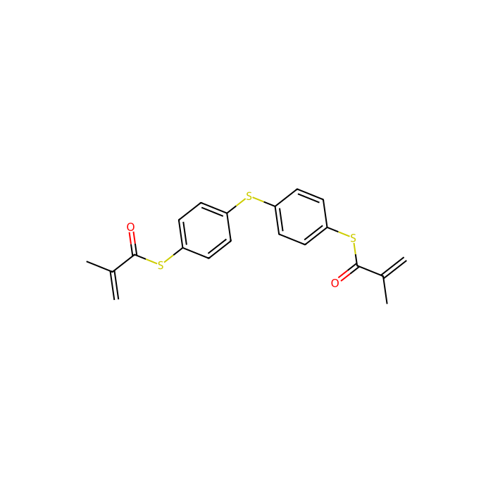 双(4-甲基丙烯酰基硫代苯基)硫醚