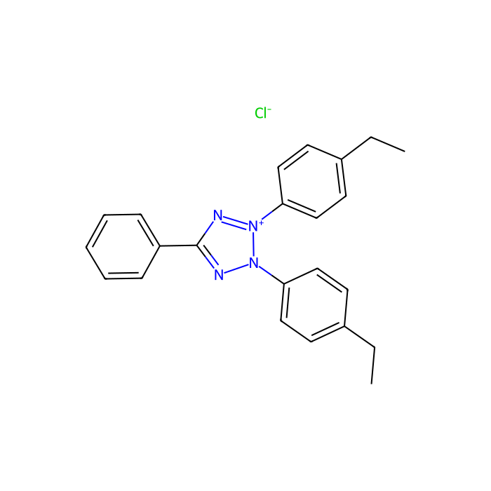 2,3-双(4-乙苯基)-5-苯基氯化四氮唑