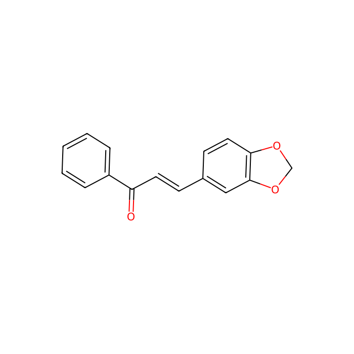 3-(1,3-苯并二氧戊环-5-基)-1-苯基-2-丙烯基-1-酮