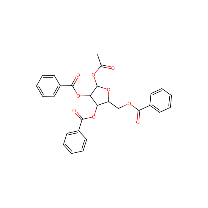 1-乙酰氧基-2,3,5-三苯甲酰氧基-β-L-呋喃核糖