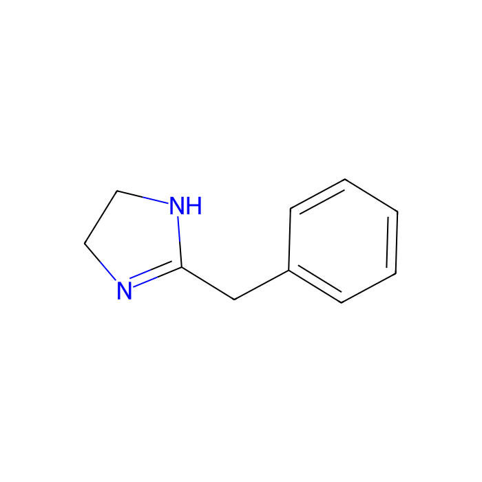 2-苄基咪唑啉, α 2A 肾上腺素受体拮抗剂；α 2B 肾上腺素受体拮抗剂；α 2C 肾上腺素受体拮抗剂