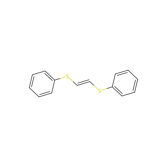 1,2-双(苯硫基)乙烯(顺反异构体混合物)