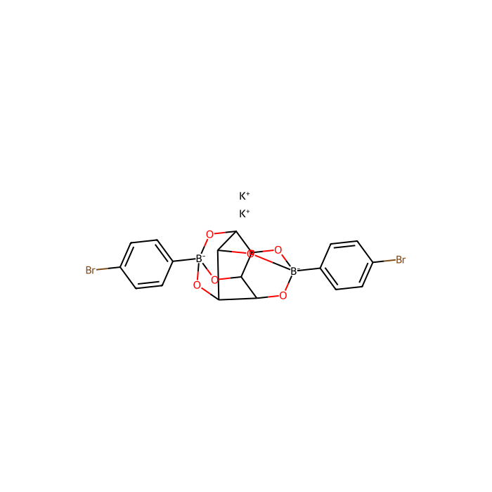 双(4-溴苯基硼酸) scyllo-肌糖络合物二钾盐四水合物