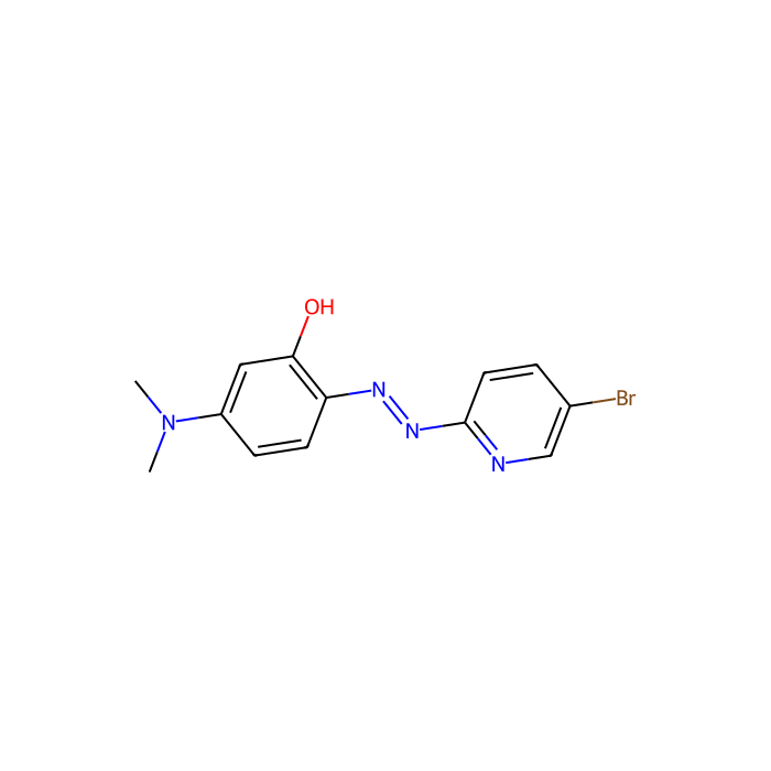 2-(5-溴-2-吡啶偶氮)-5-二甲氨基苯酚
