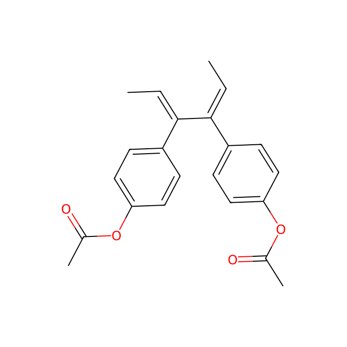 3,4-双(4-乙酰氧基苯)-2,4-己二烯
