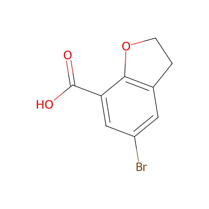 5-溴-2,3-二氢苯并呋喃-7-羧酸