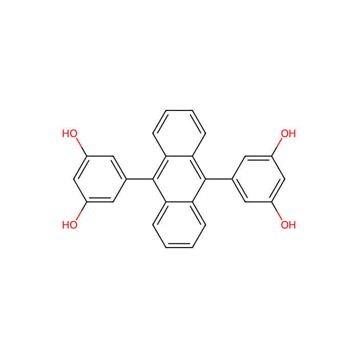 9,10-双(3,5-二羟苯基)蒽