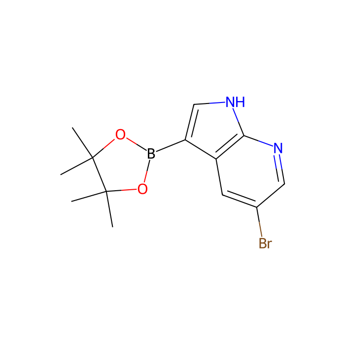 5-溴-3-(4,4,5,5-四甲基-1,3,2-二噁硼烷-2-基)-1H-吡咯并[2,3-b]吡啶
