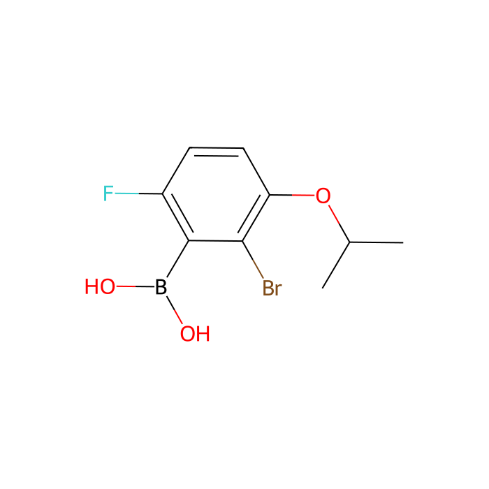 2-溴-6-氟-3-异丙氧基苯硼酸