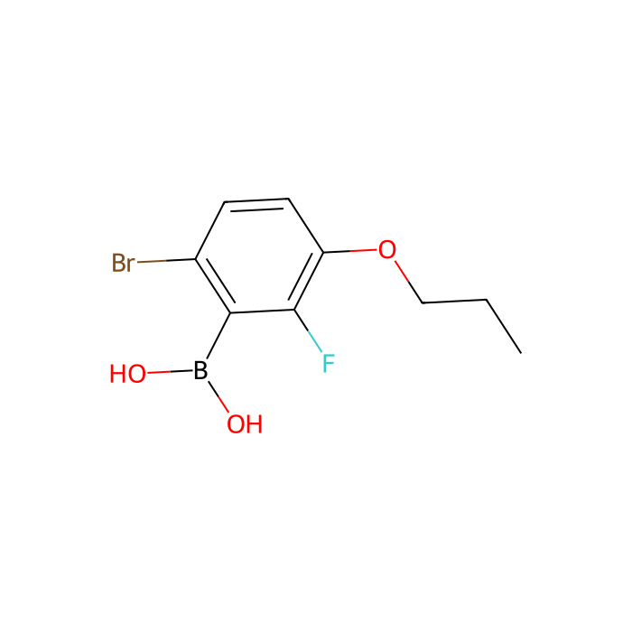 6-溴-2-氟-3-丙氧基苯硼酸