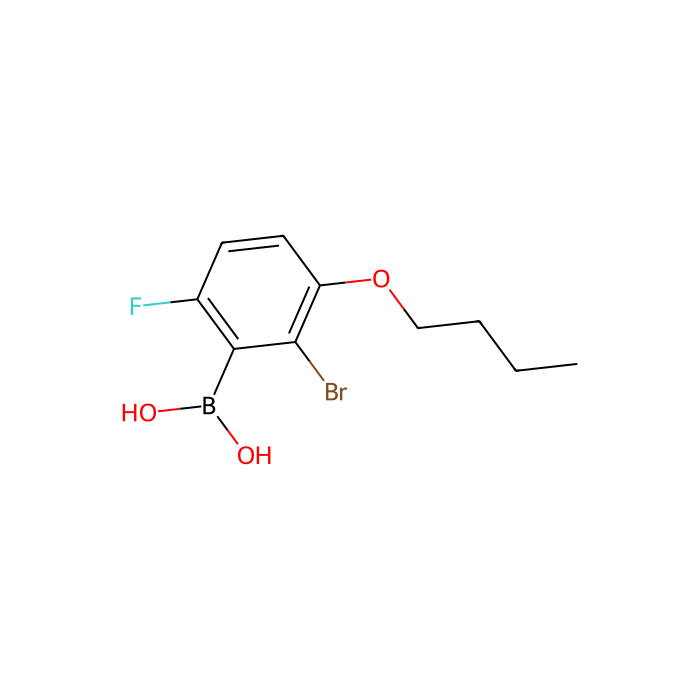 2-溴-3-丁氧基-6-氟苯硼酸