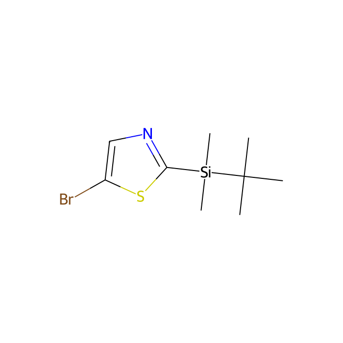 5-溴-2-(叔-丁基二甲基甲硅烷基)噻唑
