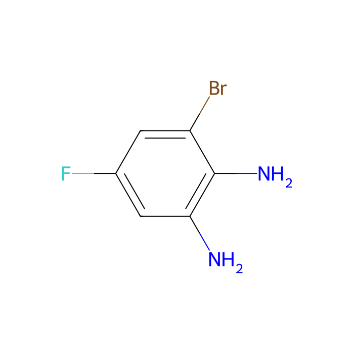 3-溴-1,2-二氨基-5-氟苯