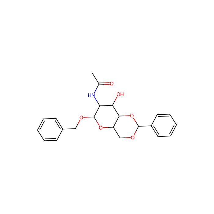 苄基-2-乙酰氨基-4,6-O-苯亚甲基-2-脱氧-α-D-吡喃葡萄糖苷