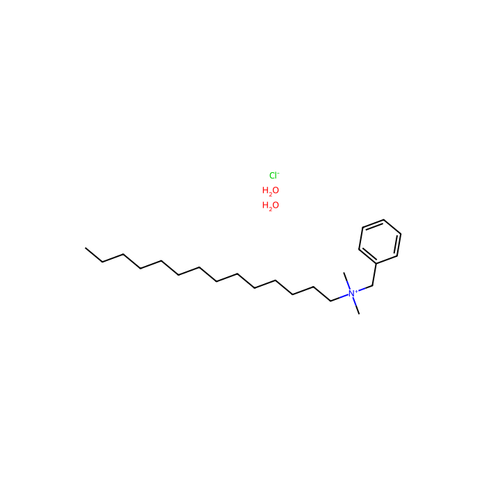 苄基二甲基十四烷基氯化铵 二水合物
