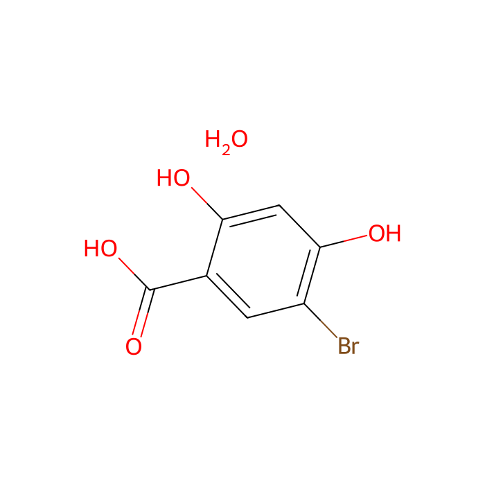 5-溴-2,4-二羟基苯甲酸 一水合物