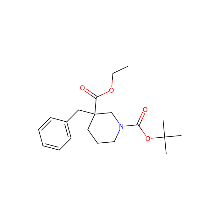 1-Boc-3-苄基哌啶-3-甲酸乙酯