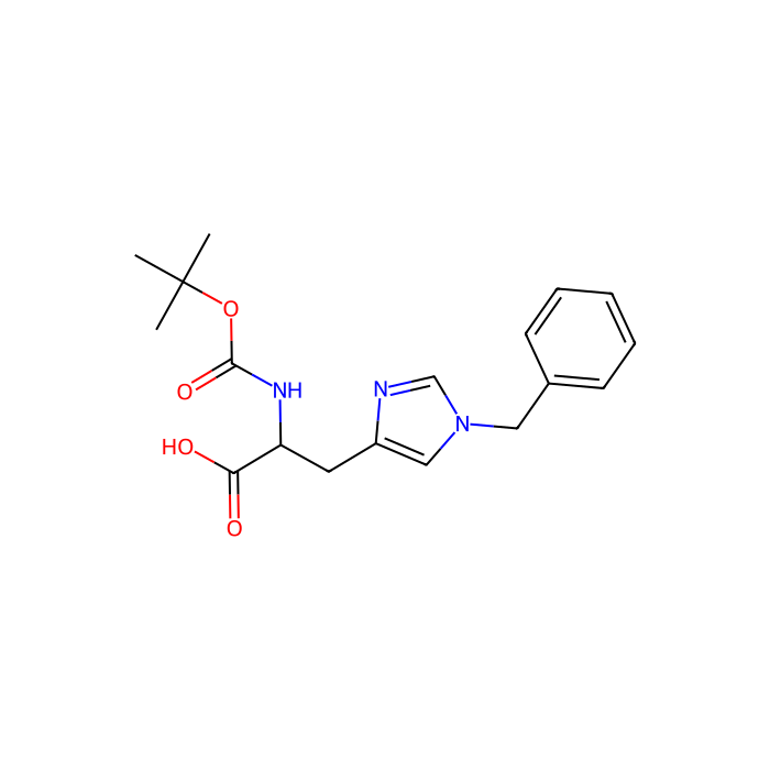 τ-苄基-Nα-(叔丁氧羰基)-L-组氨酸