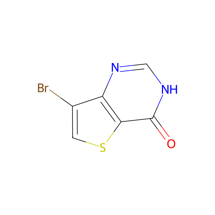 7-溴噻吩并[3,2-d] 嘧啶-4(1H)-酮