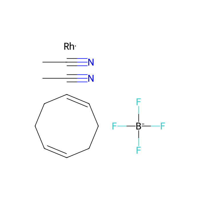 二(乙腈)(1,5-环辛二烯)四氟硼酸铑(I)