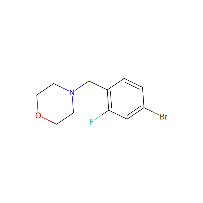 4-(4-溴-2-氟苄基)吗啉