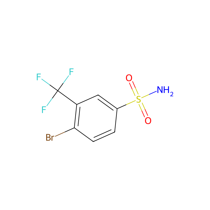 4-溴-3-(三氟甲基)苯磺酰胺