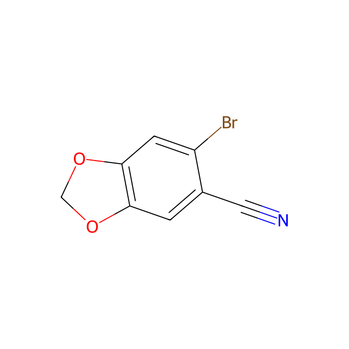 6-溴-1,3-苯并二氧戊环-5-甲腈