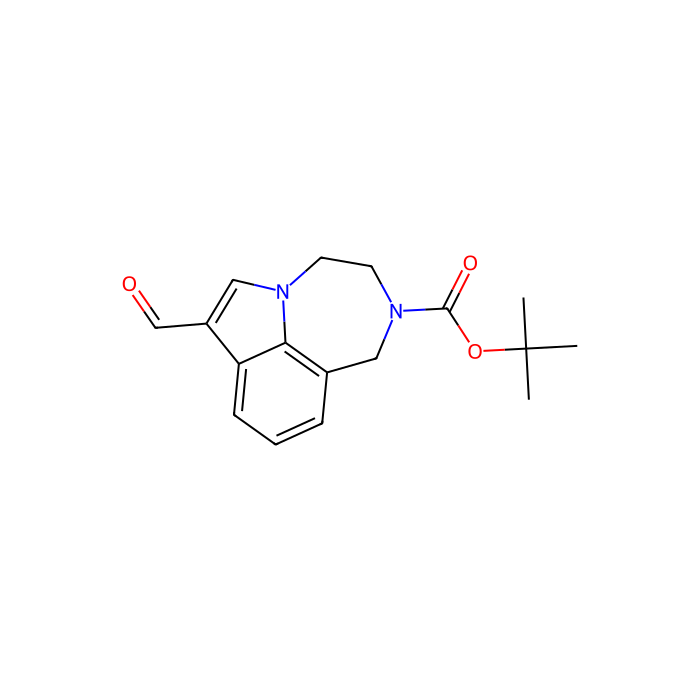 2-boc-7-甲酰基-1,2,3,4-四氢吡咯并[3,2,1-jk][1,4]苯并二氮卓