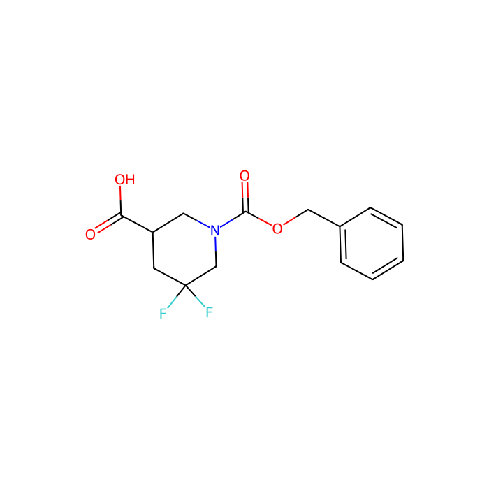 1-[(苄氧基)羰基] -5,5-二氟哌啶-3-羧酸