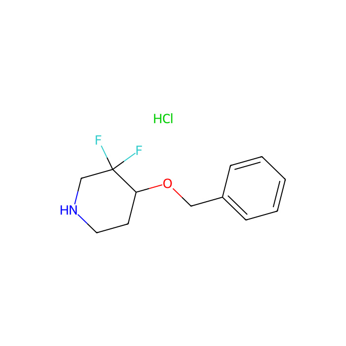 4-(苄氧基)-3,3-二氟哌啶盐酸盐
