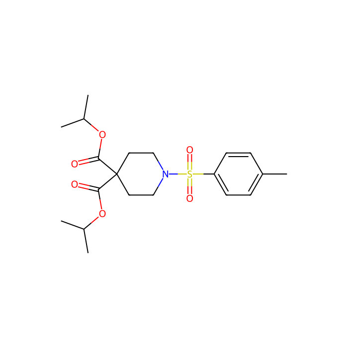 4,4-双(丙-2-基)-1-(4-甲基苯磺酰基)哌啶-4,4-二羧酸