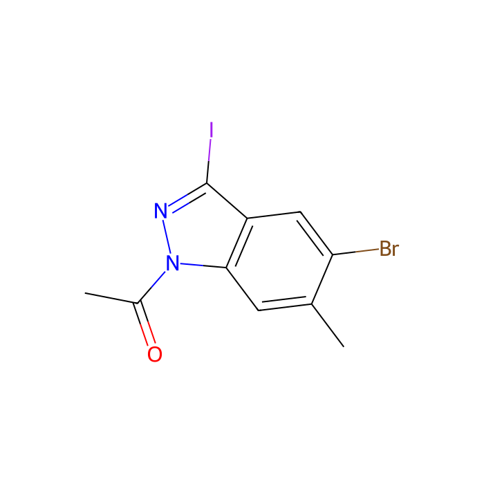 1-(5-溴-3-碘-6-甲基-1h-吲唑-1-基)乙-1-酮