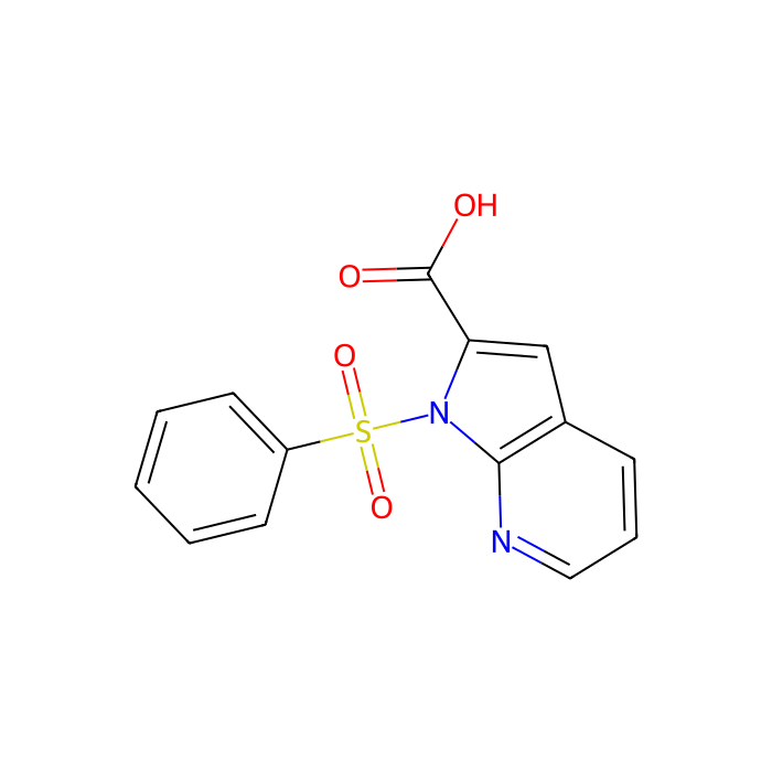 1-(苯磺酰基)-1H-吡咯并[2,3-b]吡啶-2-羧酸