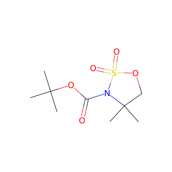 3-boc-4,4-二甲基-2,2-二氧-[1,2,3]氧杂噻唑烷