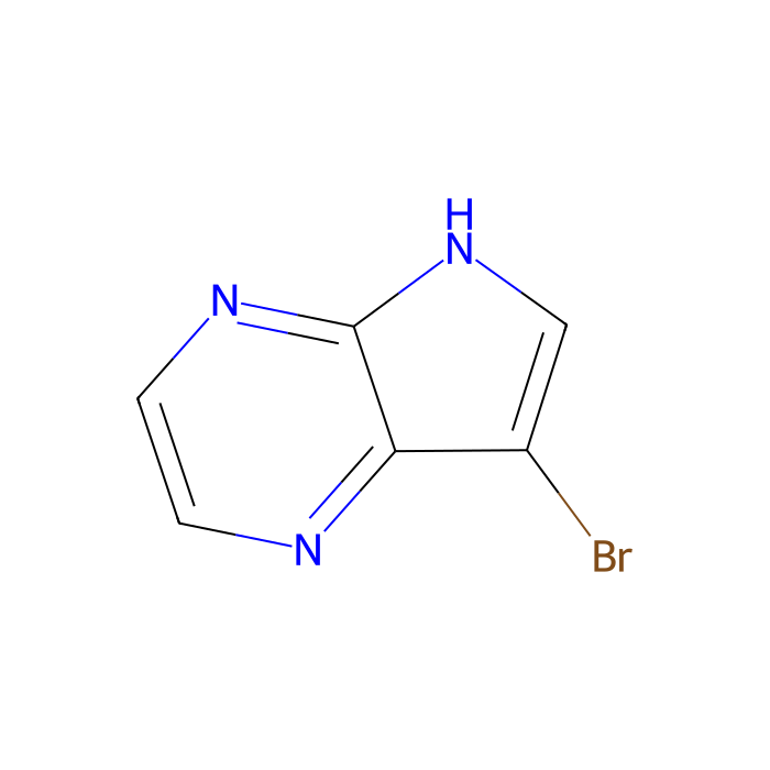 7-溴-5H-吡咯并[2,3-b]吡嗪