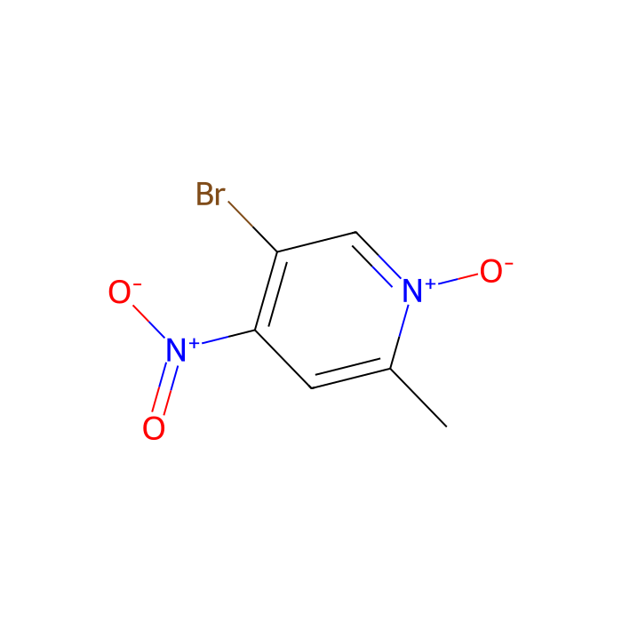 5-溴-2-甲基-4-硝基吡啶-正氧化物