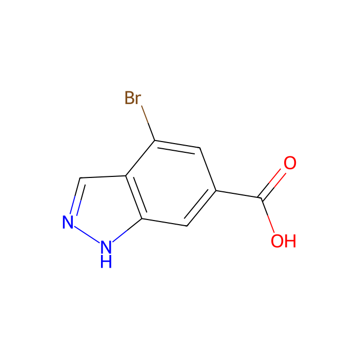 4-溴-1H-吲唑-6-羧酸