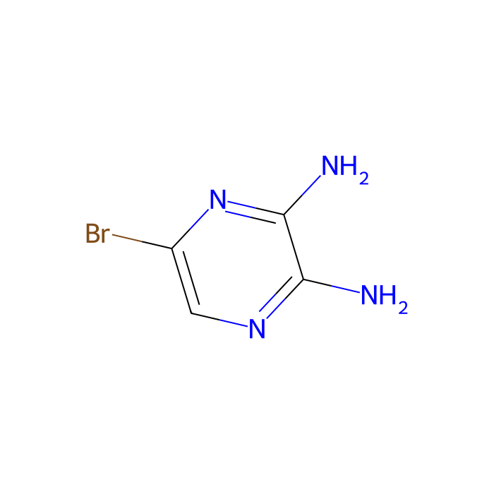 5-溴吡嗪-2,3-二胺
