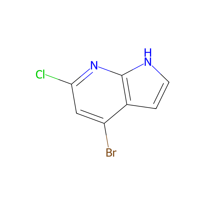 4-溴-6-氯-1H-吡咯并[2,3-b]吡啶